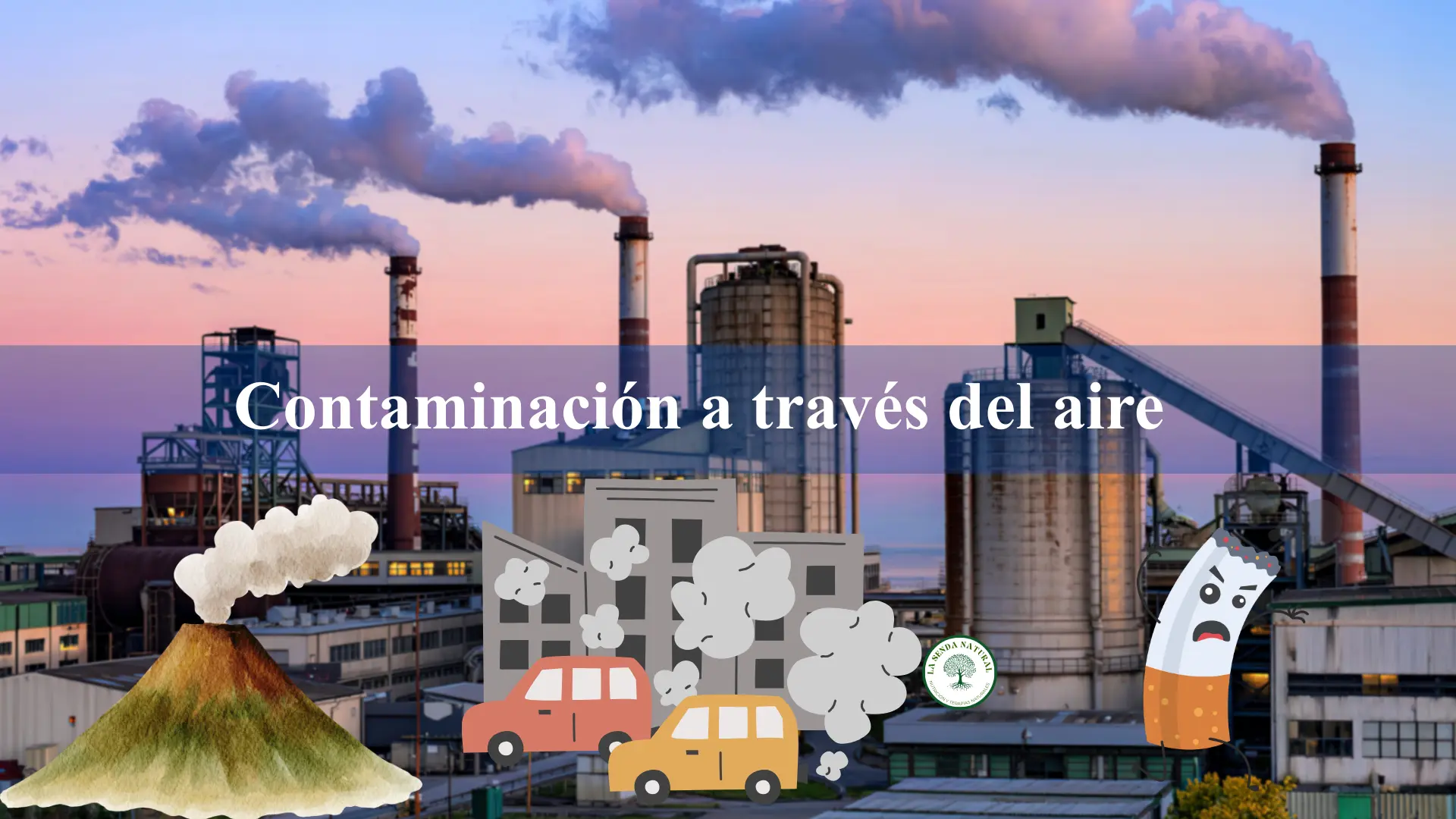 Contaminación a partir del aire