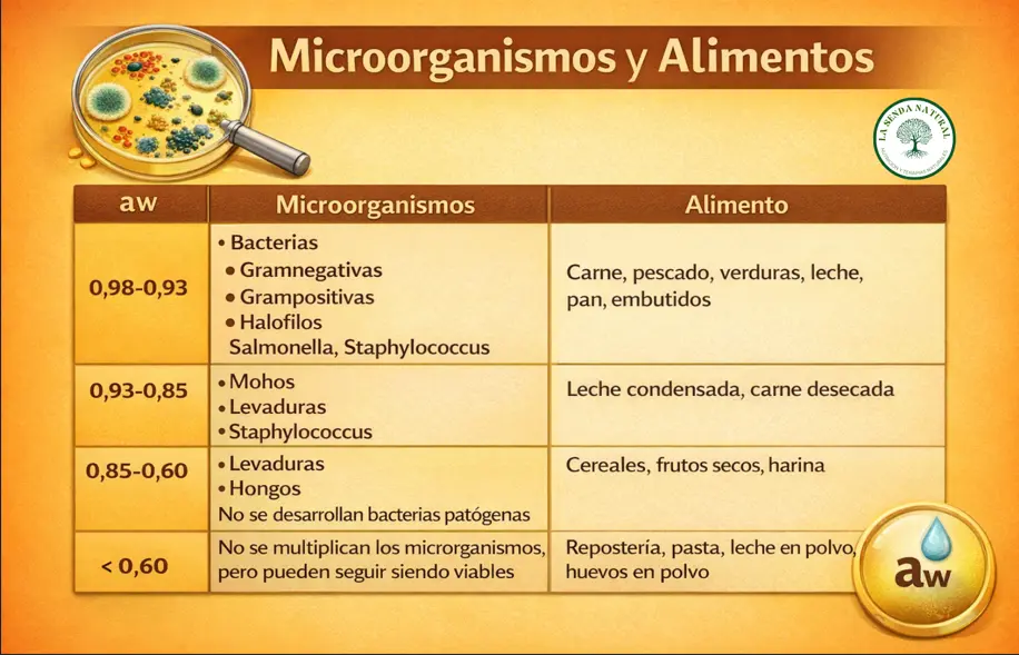 Microorganismos y alimentos