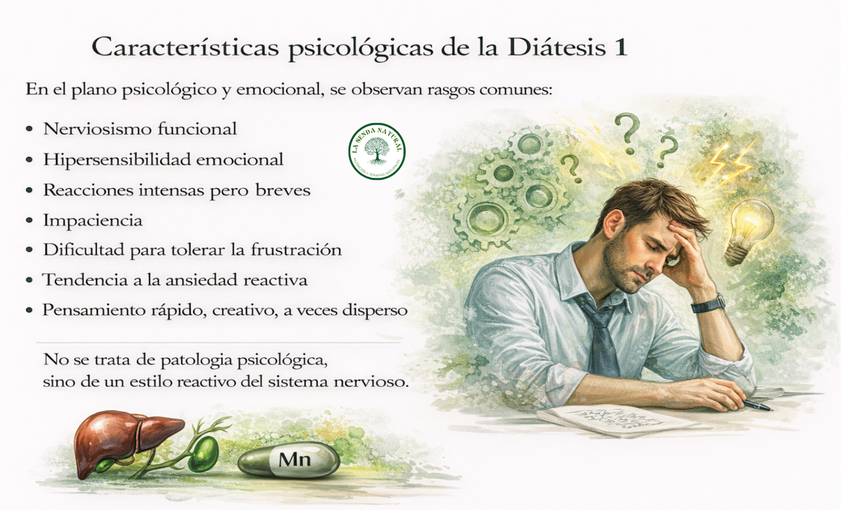 Características psicológicas de la diátesis 1