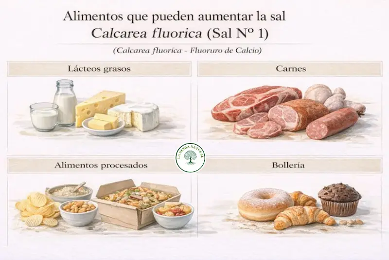 ALIMENTOS CALCAREA FLUÓRICA