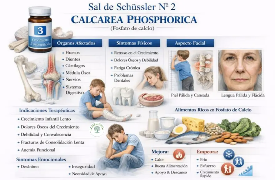 Sal número 2 calcárea fosfórica