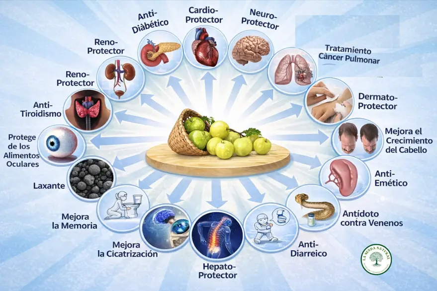 Efectos terapéuticos del Amalaki