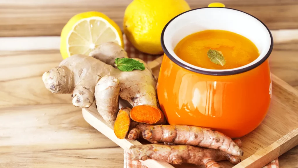 infusión de cúrcuma