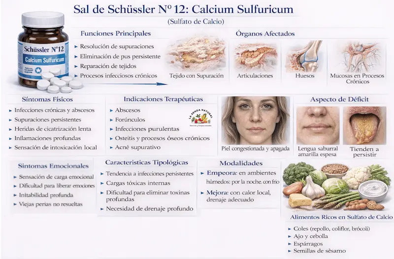 12-SAL CALCAREA SULFURICUM