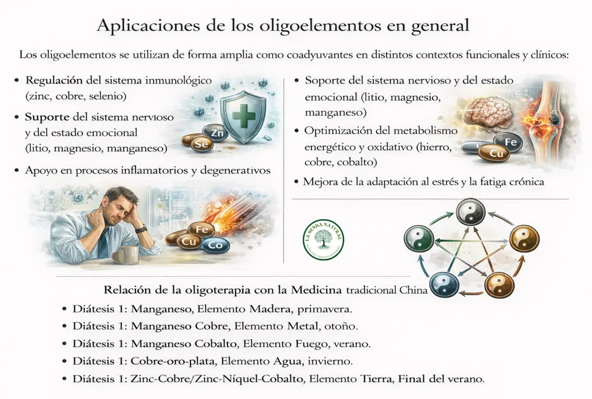 Aplicaciones de los oligoelementos