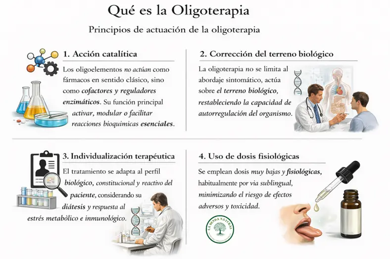 Que es la oligoterapia