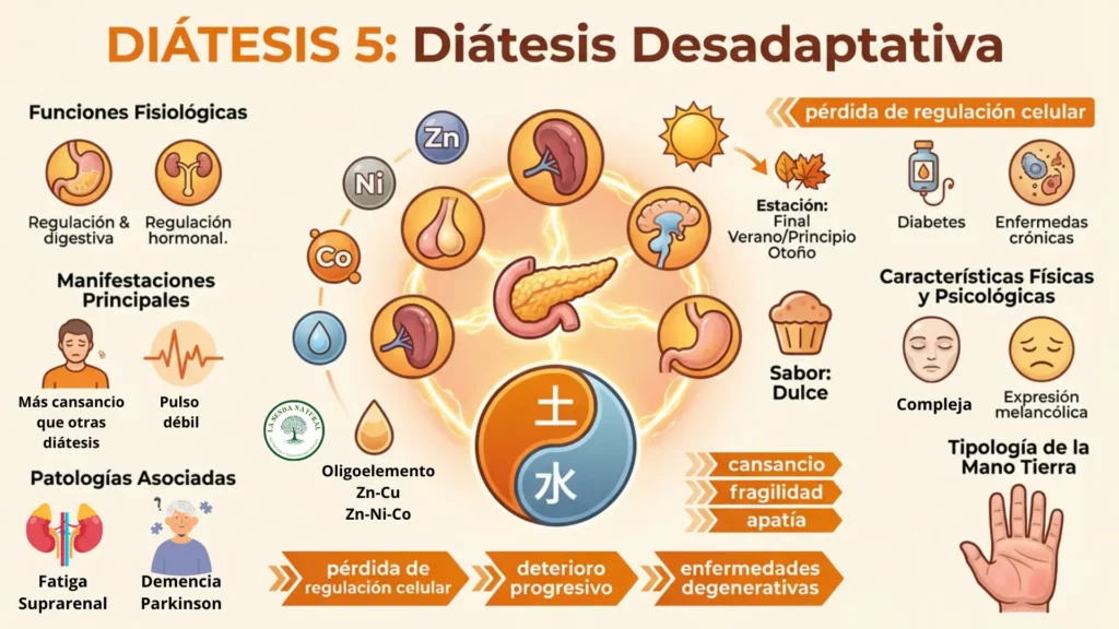 diátesis 5-anérgica
