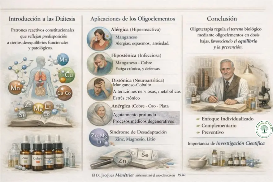 Qué es la oligoterapia