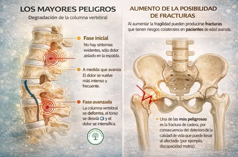 Afectación ósea por la osteoporosis