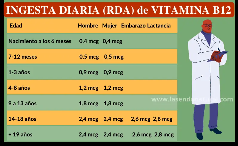 RDA Cobalamina (B12)