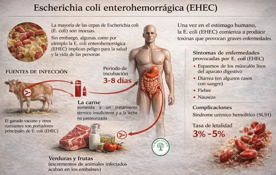 ciclo de la escherichia coli