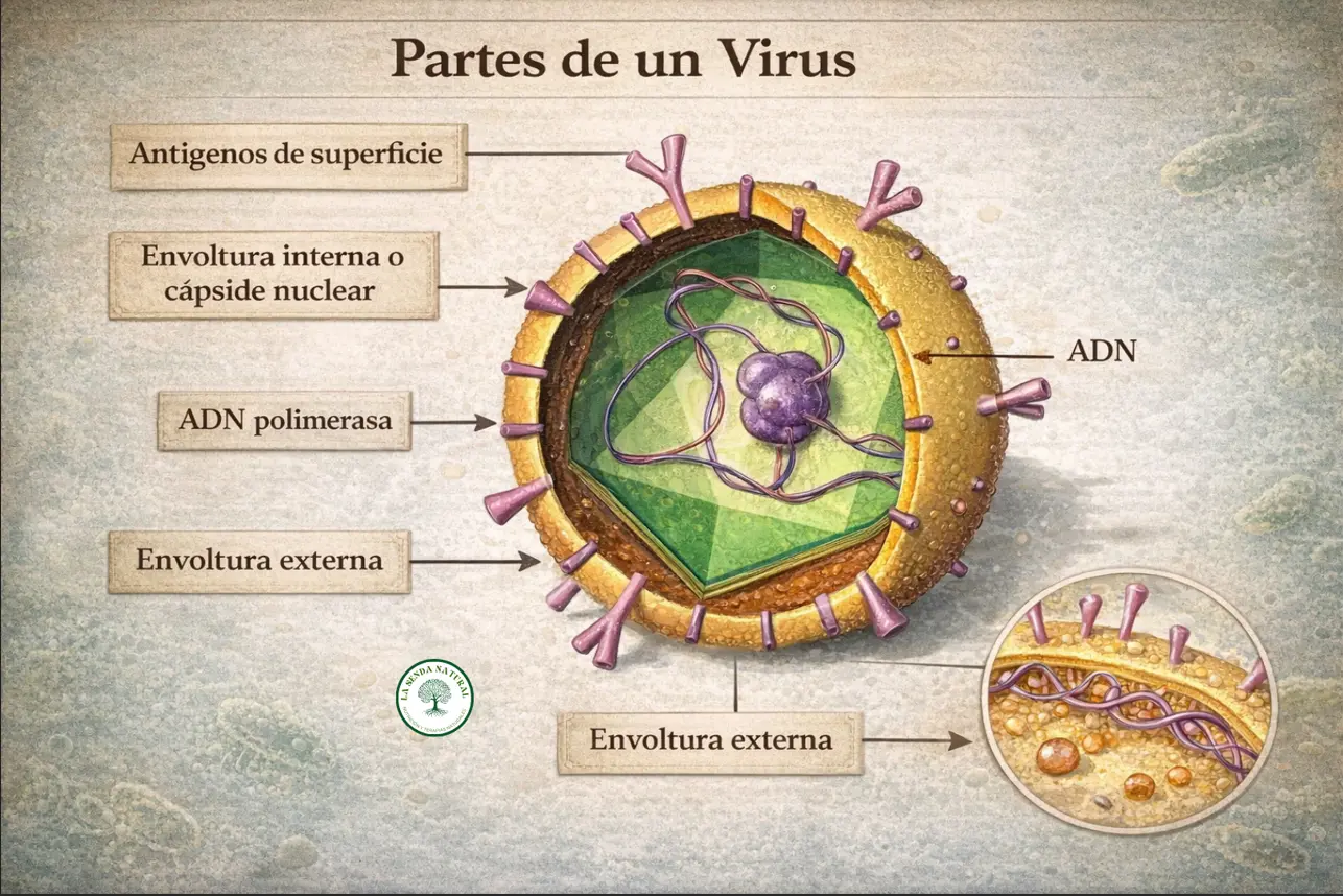 estructura de un virus